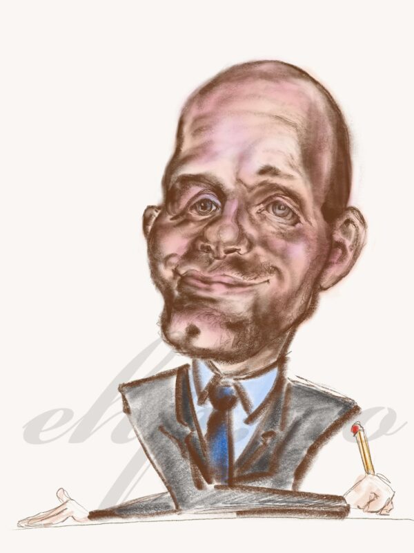 ehp.no® Karikaturtegning halvfigur